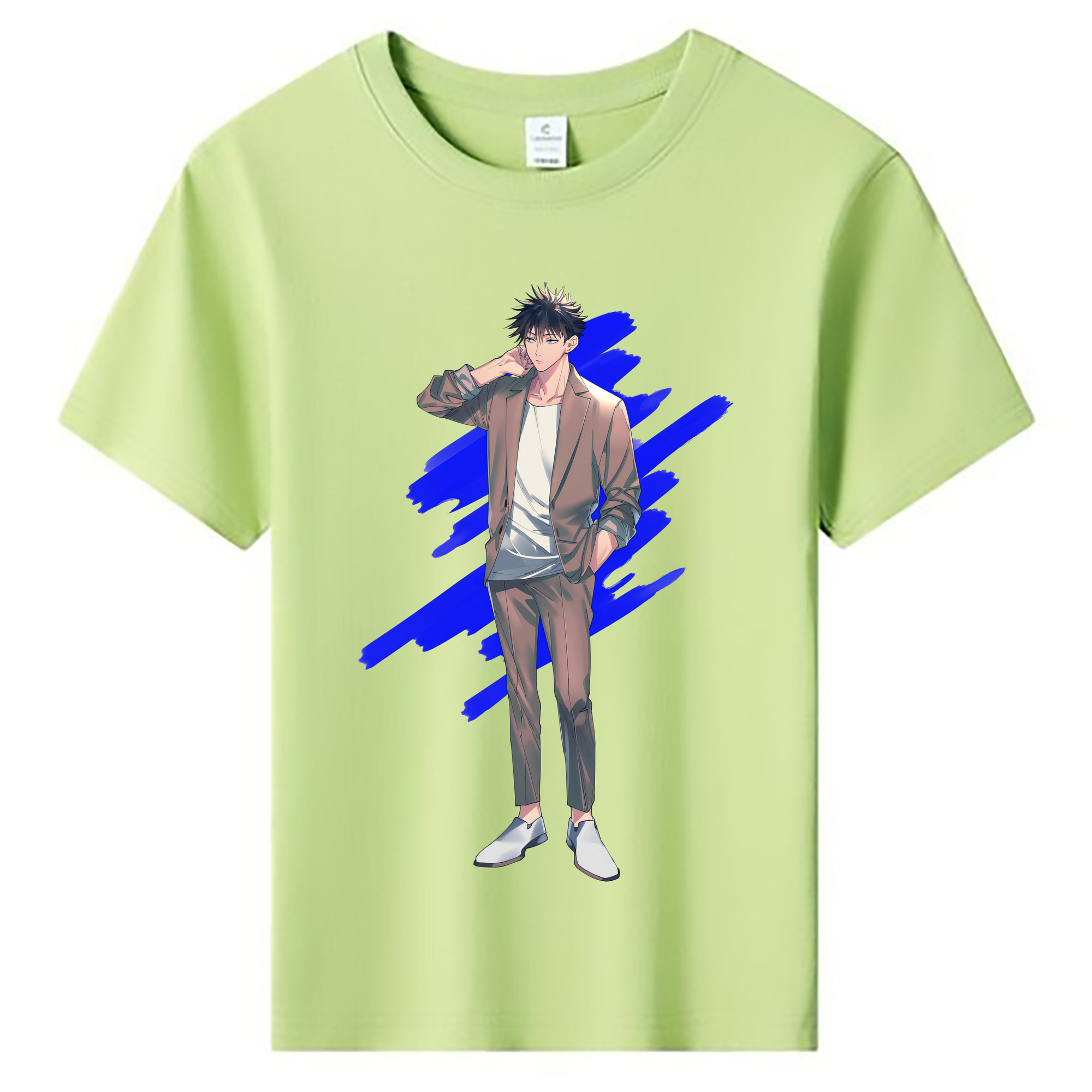 （画像用） 呪術廻戦 Jujutsu Kaisen 綿100％キッズTシャツ（フロントプリント）